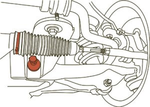 Lincoln Town Car Camber Kit - Front - SPC Performance - Adjustable - `03-`11